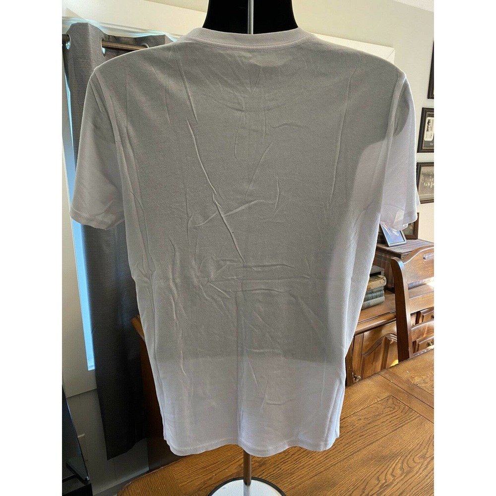 American Eagle Classic Fit Christmas T Shirt Santa Beard New NWT Sz M Holiday - Picture 4 of 6